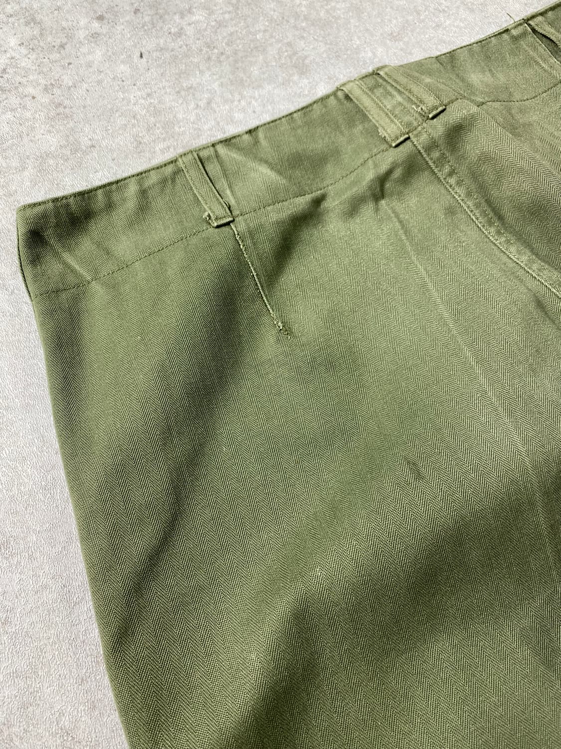 [32-33] 빈티지 밀리터리 국군 퍼티그 팬츠 상품이미지7