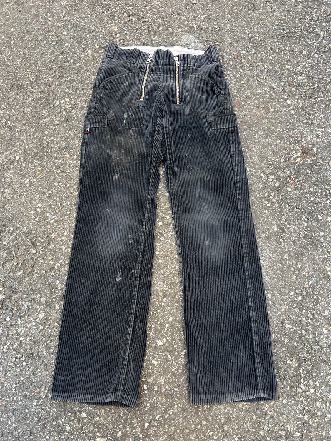 80s GERMANY LOGGER BLACK CORDUROY 코듀로이팬츠 상품이미지1