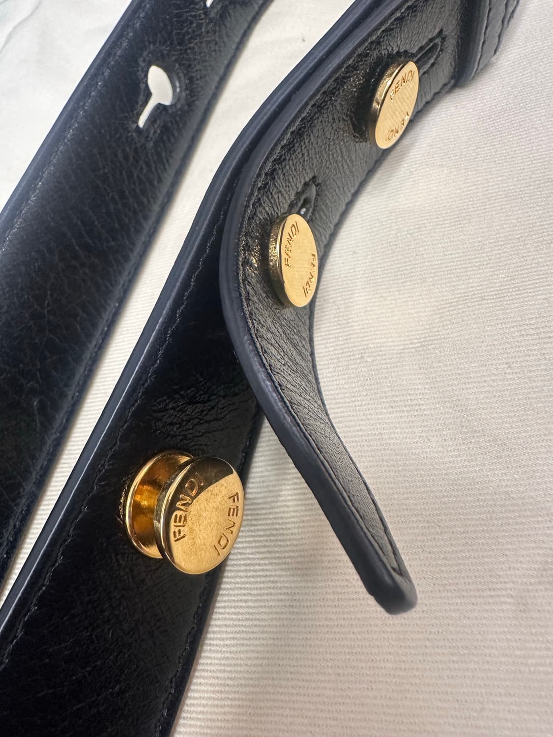 펜디 FF 가방 캔유 라지 숄더백 칸유 가방 블랙 상품이미지4