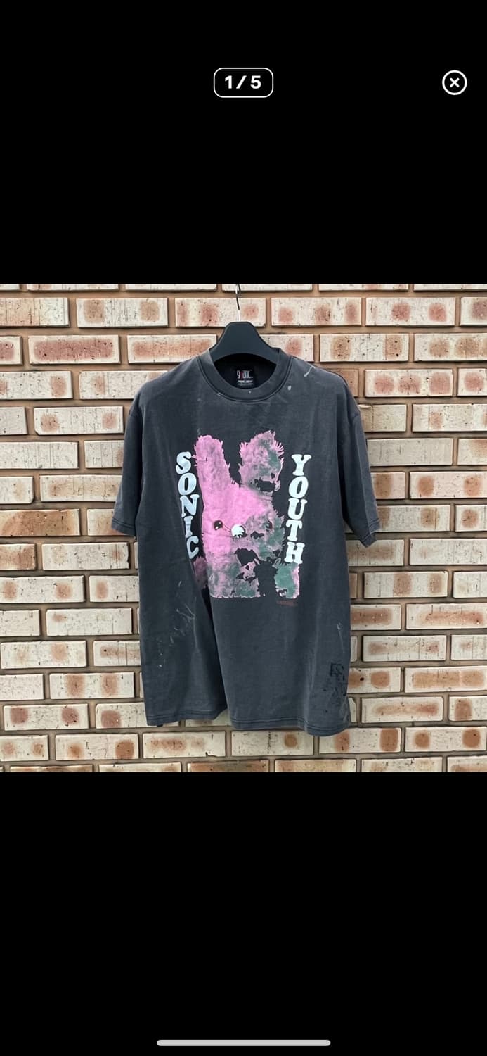 빈티지 소닉 유스 그라시아스 밴드티(Reprint) 상품이미지1