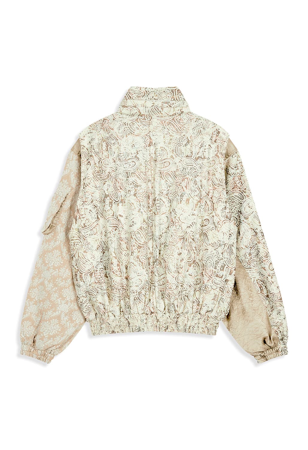 오픈와이와이 페이즐리 카고 봄버 베이지 상품이미지2