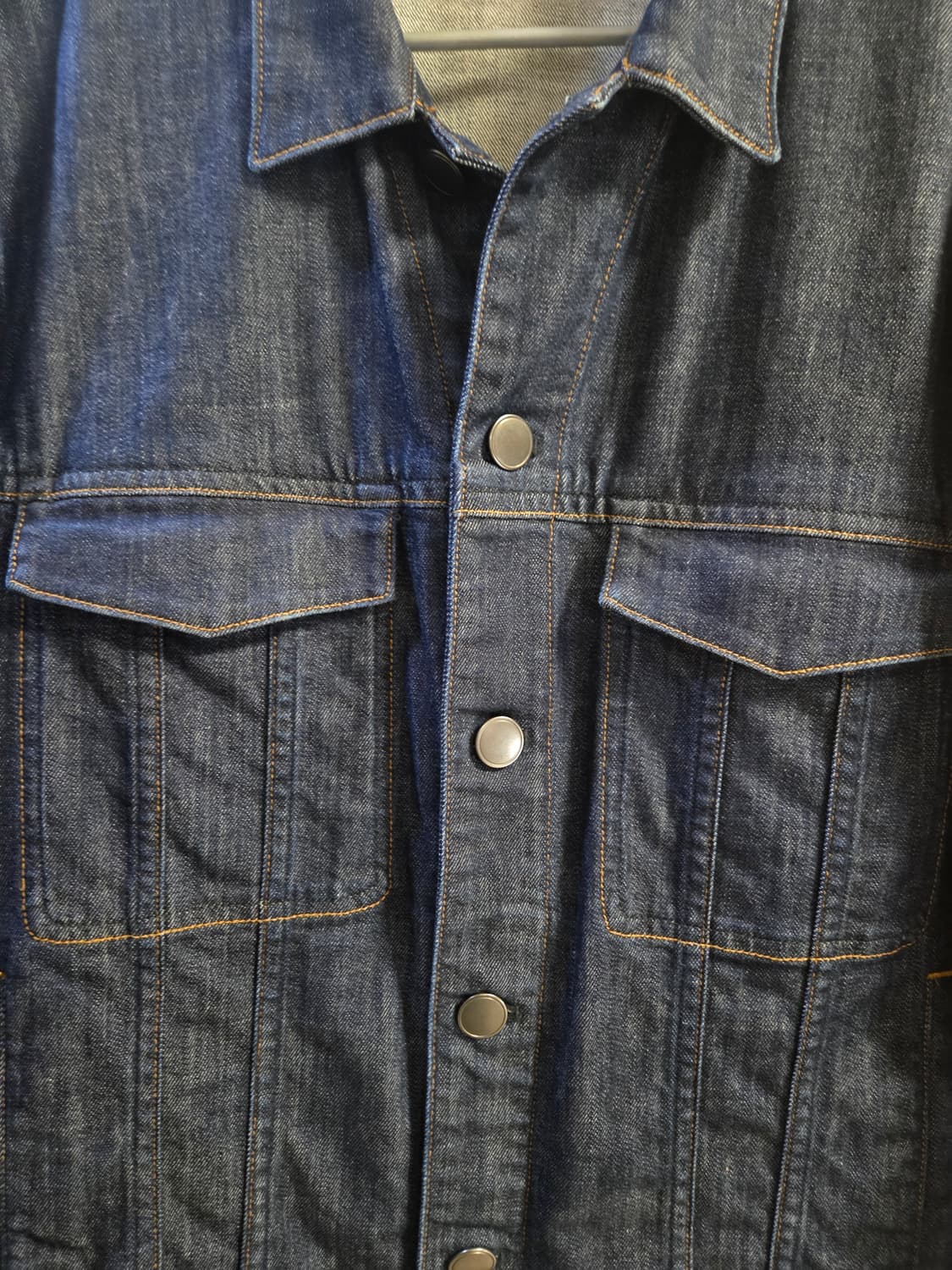 띠어리 데님 트러커 재킷 (M) 상품이미지4