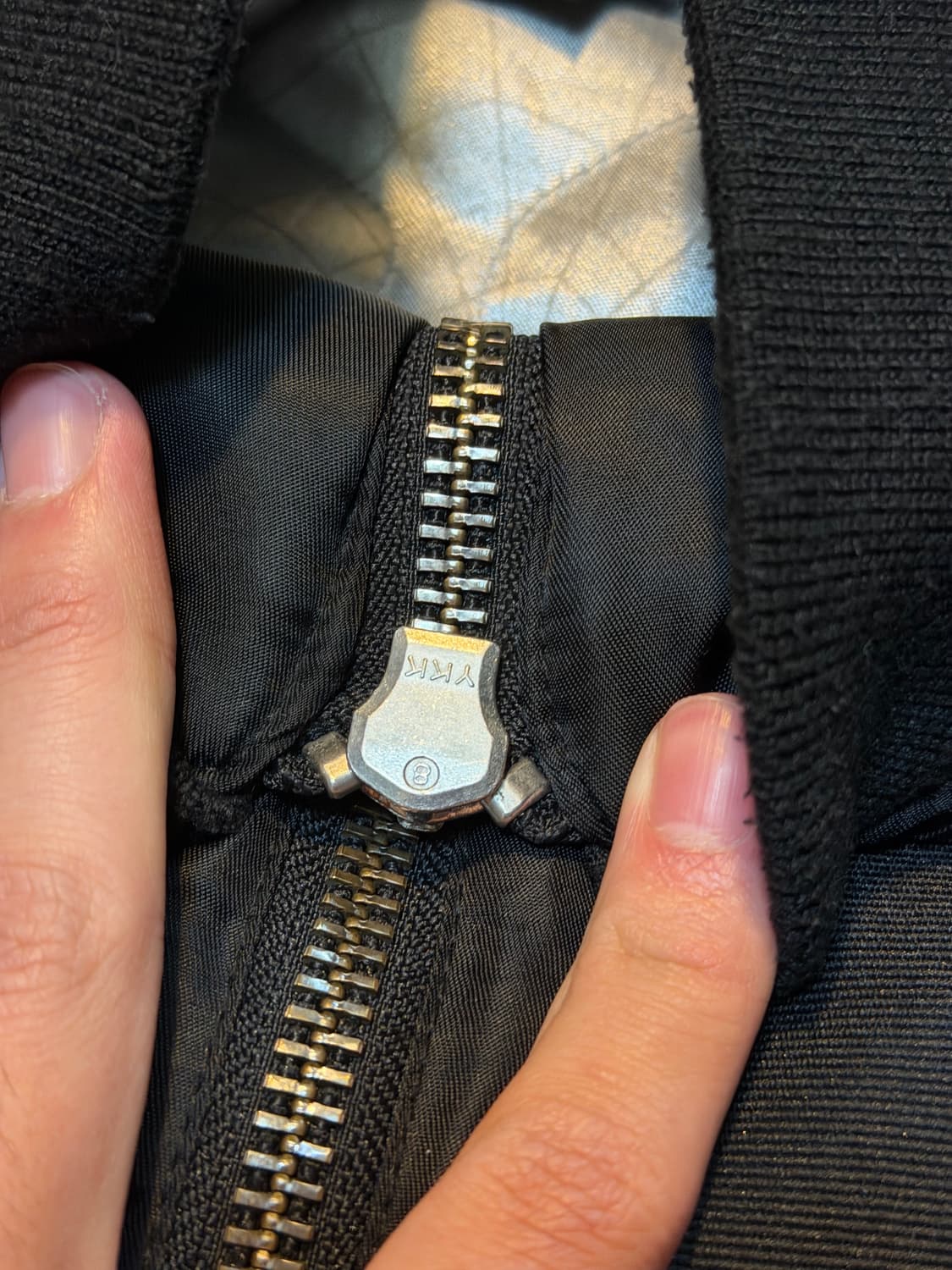 00s 스투시 아카이브 MA-1 플라이트 봄버자켓 블랙 상품이미지5