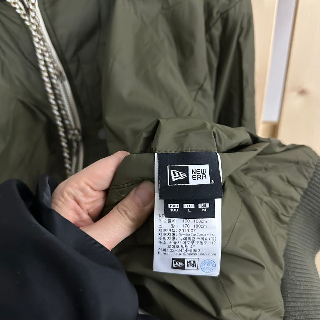 (L) 뉴에라 리버시블 양털 플리스 자켓 후리스 상품이미지6