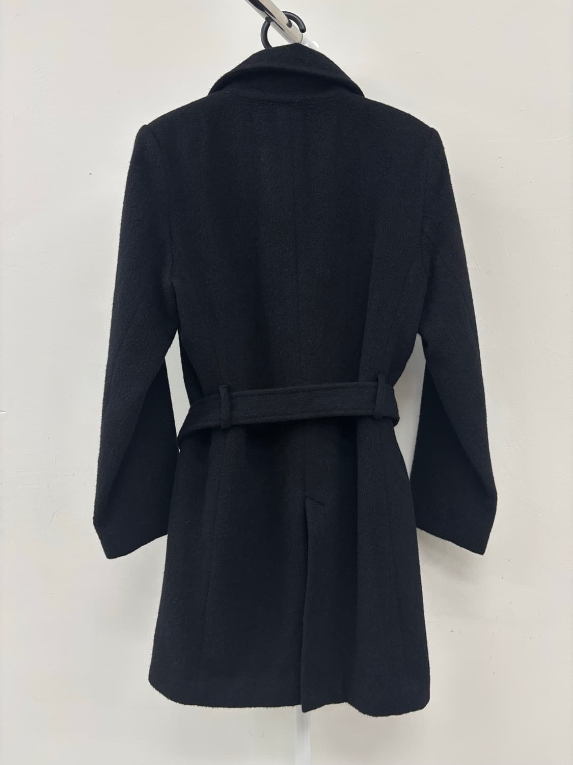 빈티지 블랙 울 앙고라 코트 상품이미지9