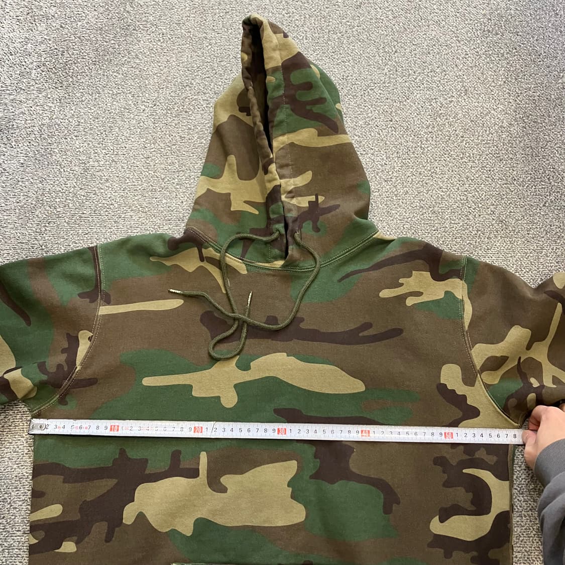 366 디스이즈네버댓 카모 후드티 상품이미지6