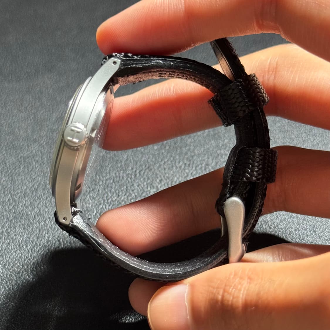 해밀턴 카키필드 쿼츠 33mm H683110 상품이미지3