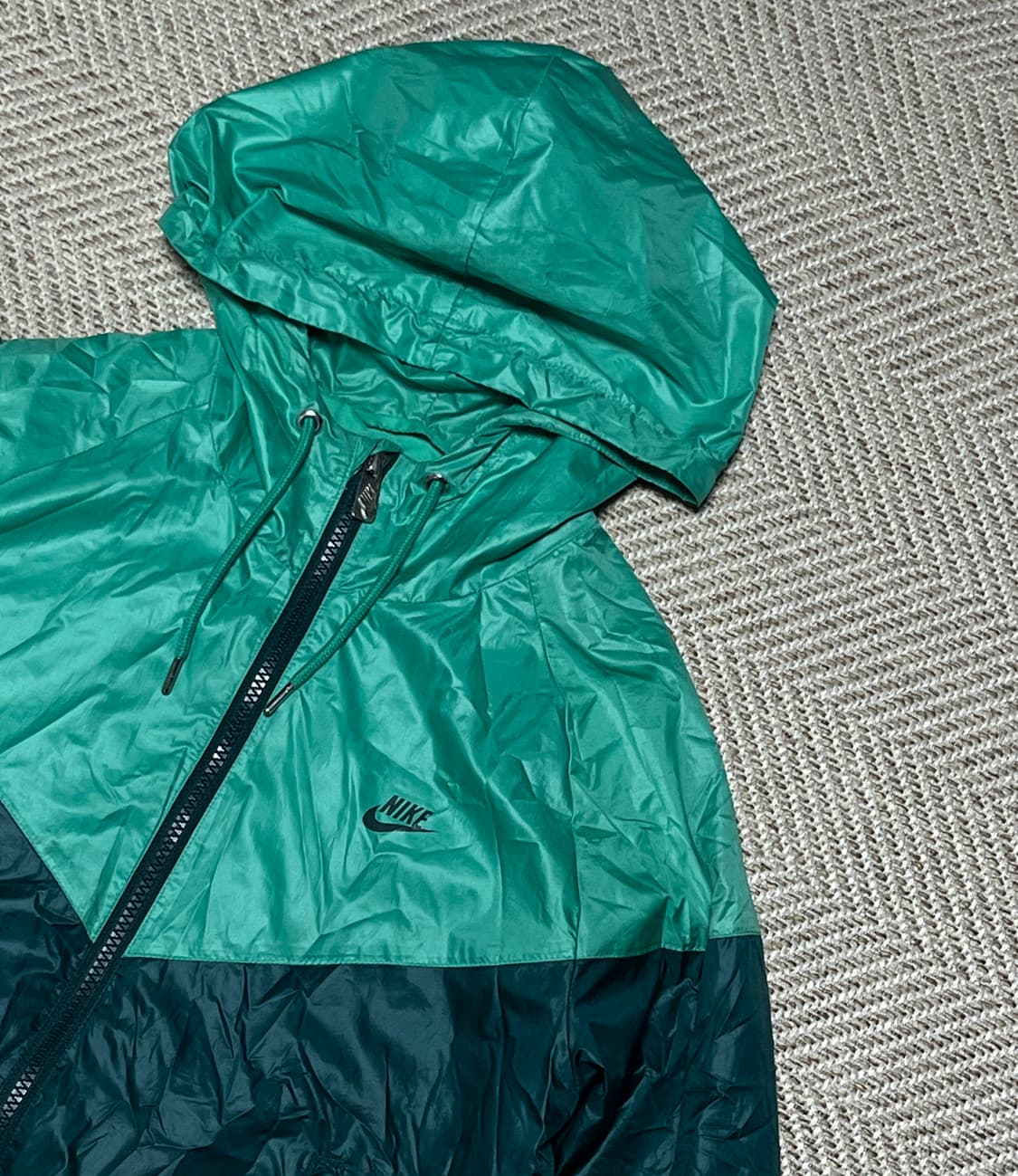 나이키 윈드러너 크롭 바람막이 윈드브레이커 자켓 점퍼 S 상품이미지7