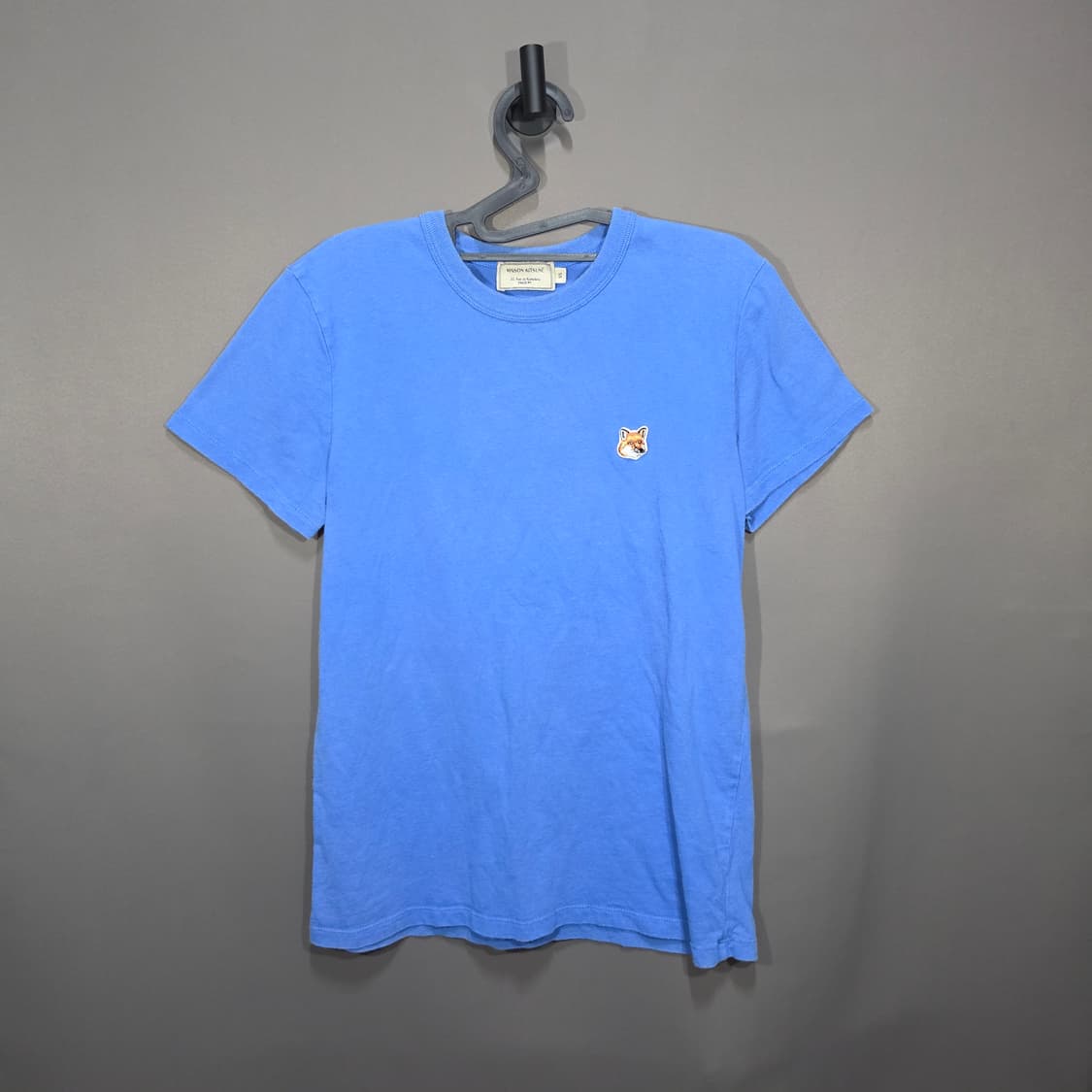 메종키츠네 Maison Kitsune 폭스 반팔 티셔츠 블루 상품이미지1