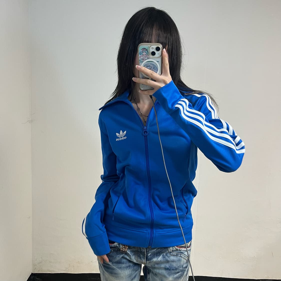 Adidas blue Europa track jacket 상품이미지1