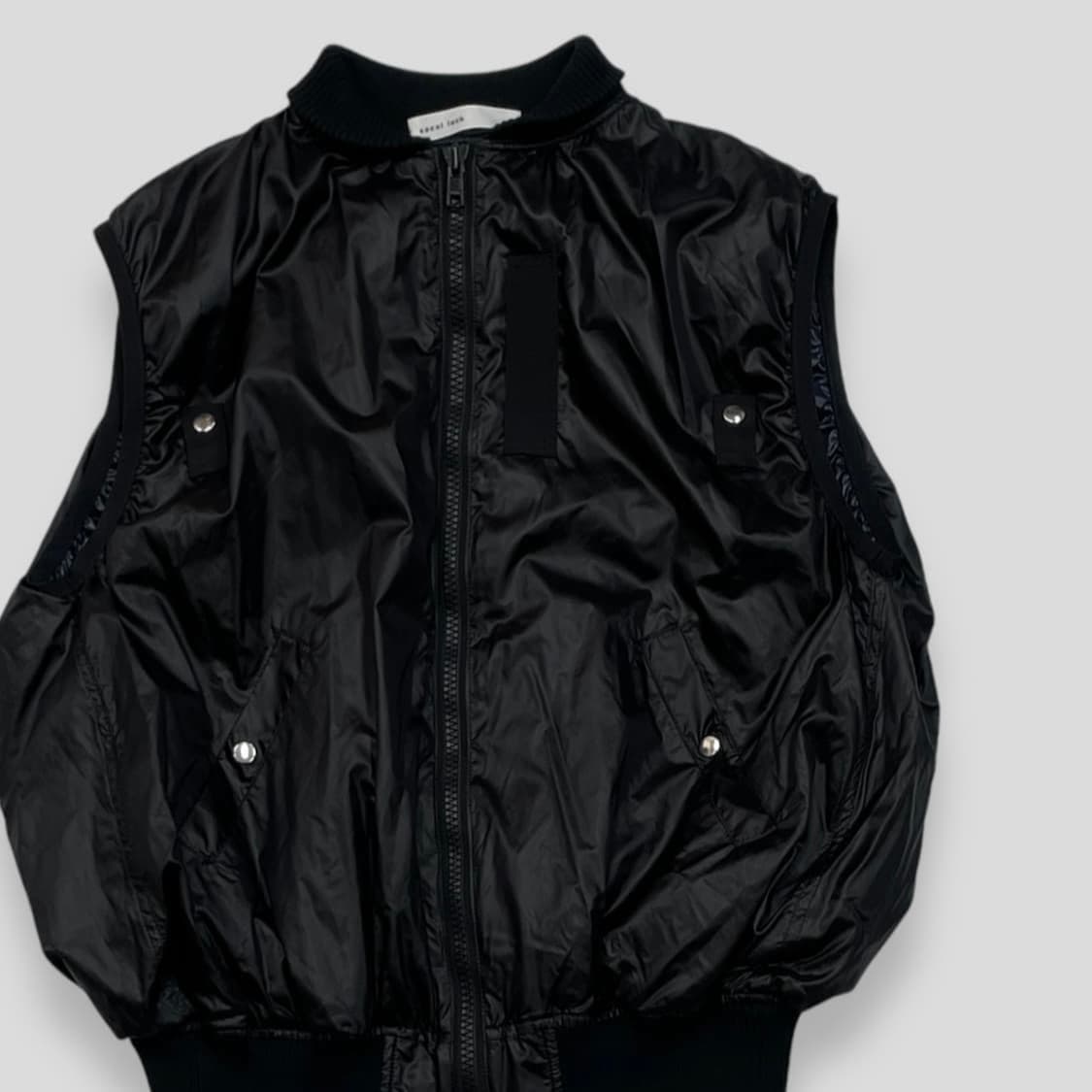 사카이 럭 Sacai luck 나일론 베스트 자켓 블랙 상품이미지2