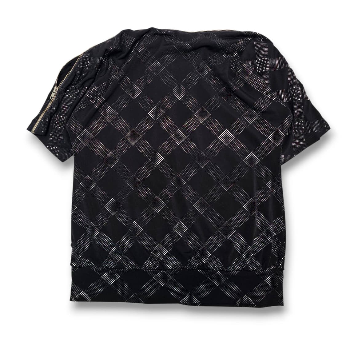 XS DKNY 지퍼 반팔 티셔츠 상품이미지7