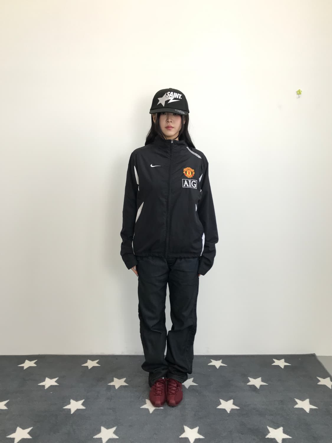 Nike Manchester United AIG Windbreaker 상품이미지1