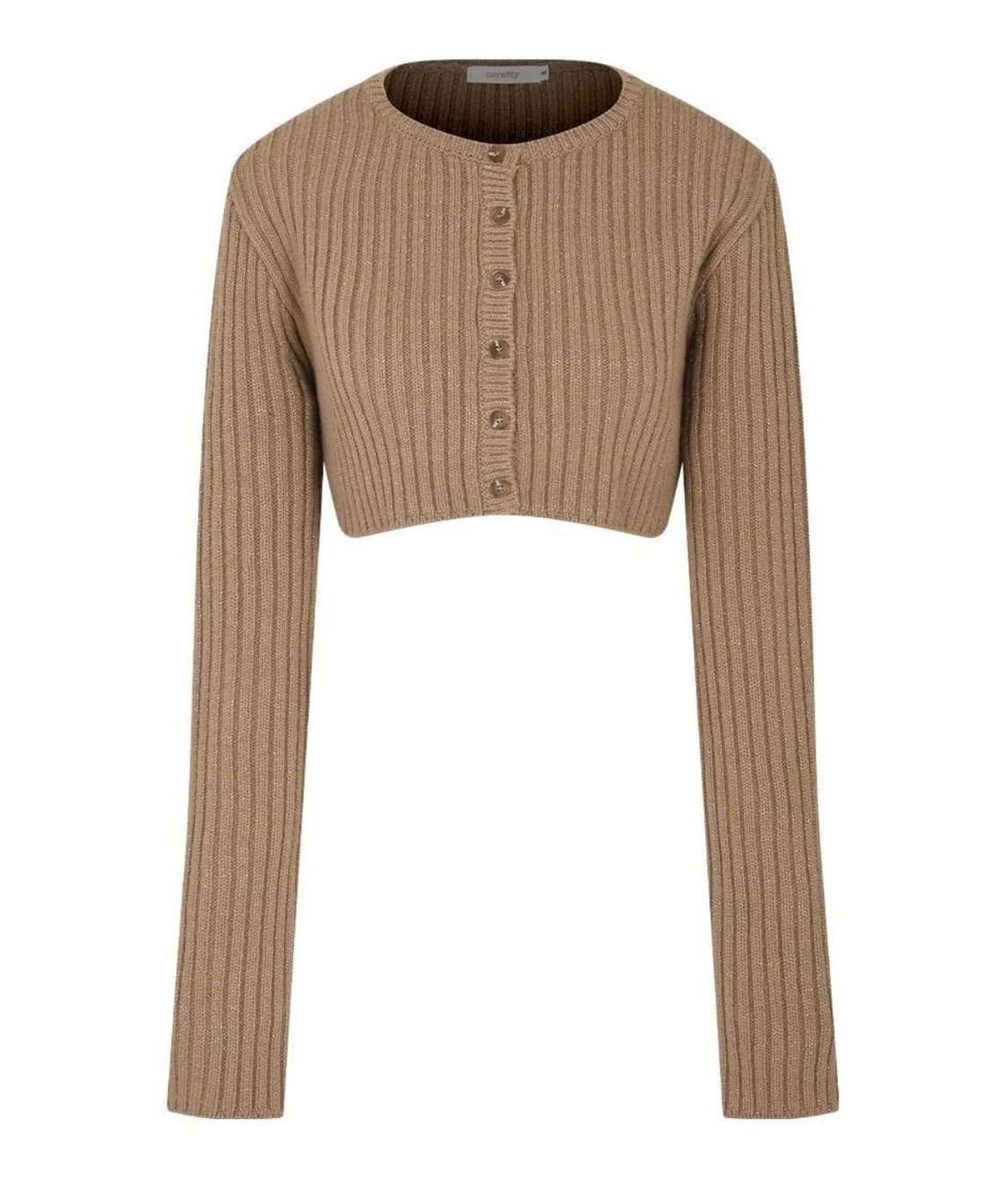 큐리티 메탈릭 크롭니트 볼레로 상품이미지6