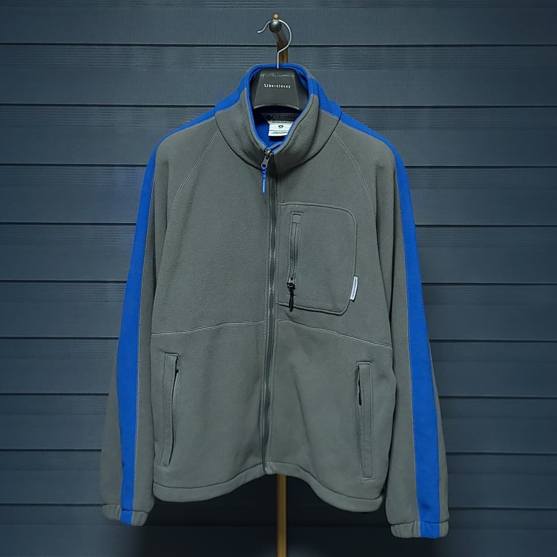 M  ) 콜롬비아 미국판 오리지날 컨버트 웜업 후리스 자켓 상품이미지1