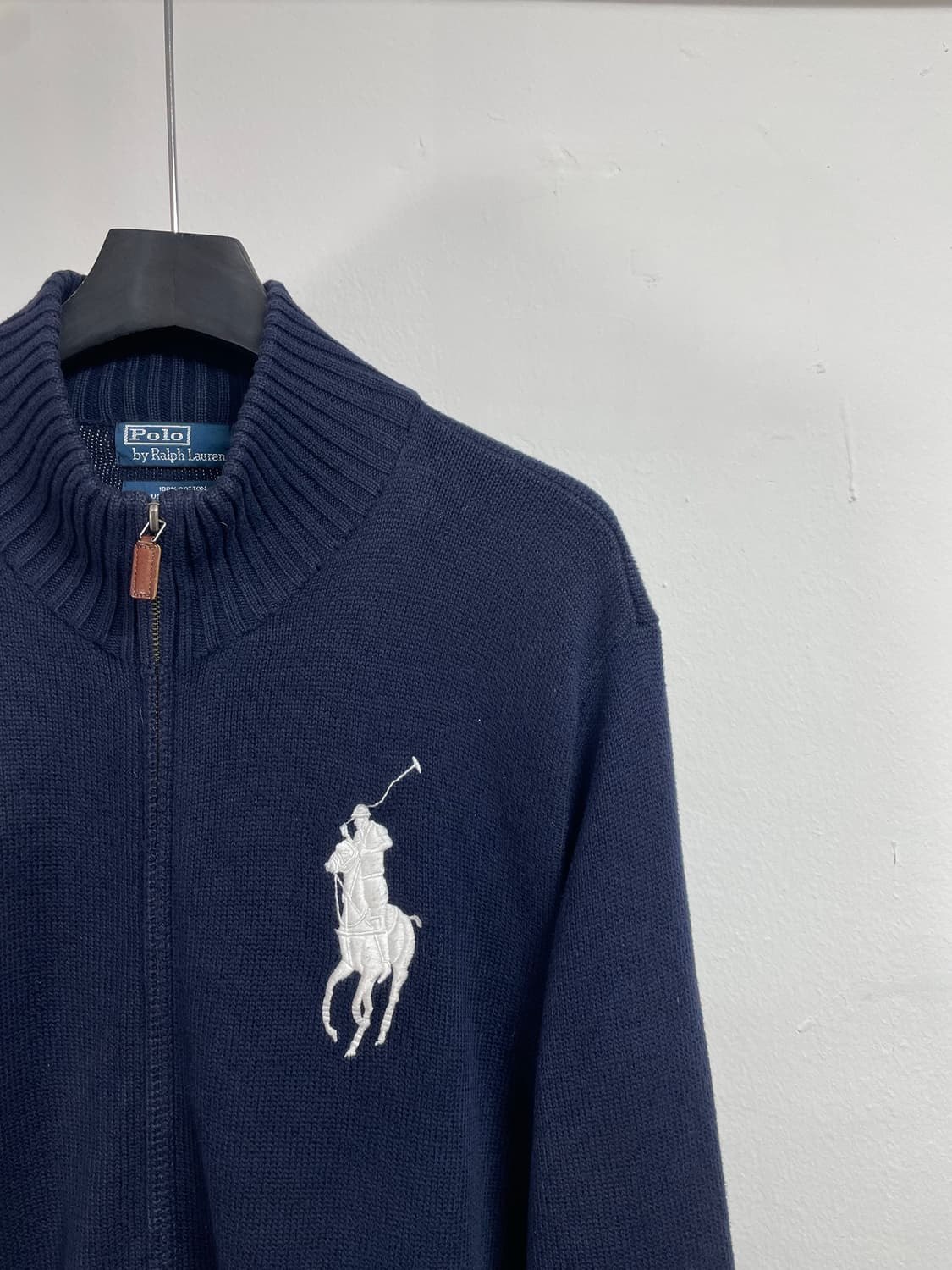 폴로 랄프로렌 USA 빅포니 니트집업 (on.54)   상품이미지3