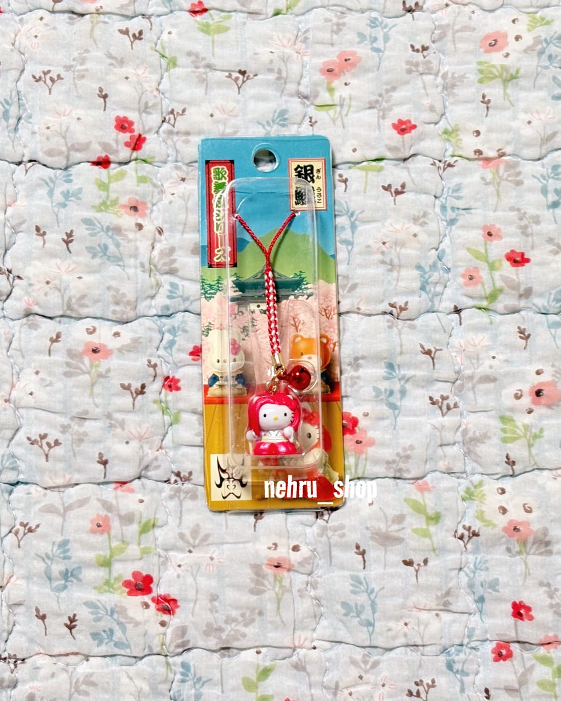 (이체시에눌) 2003년도 고전키티 키티스트랩 박스형 고토치 키티 가부키 상품이미지1