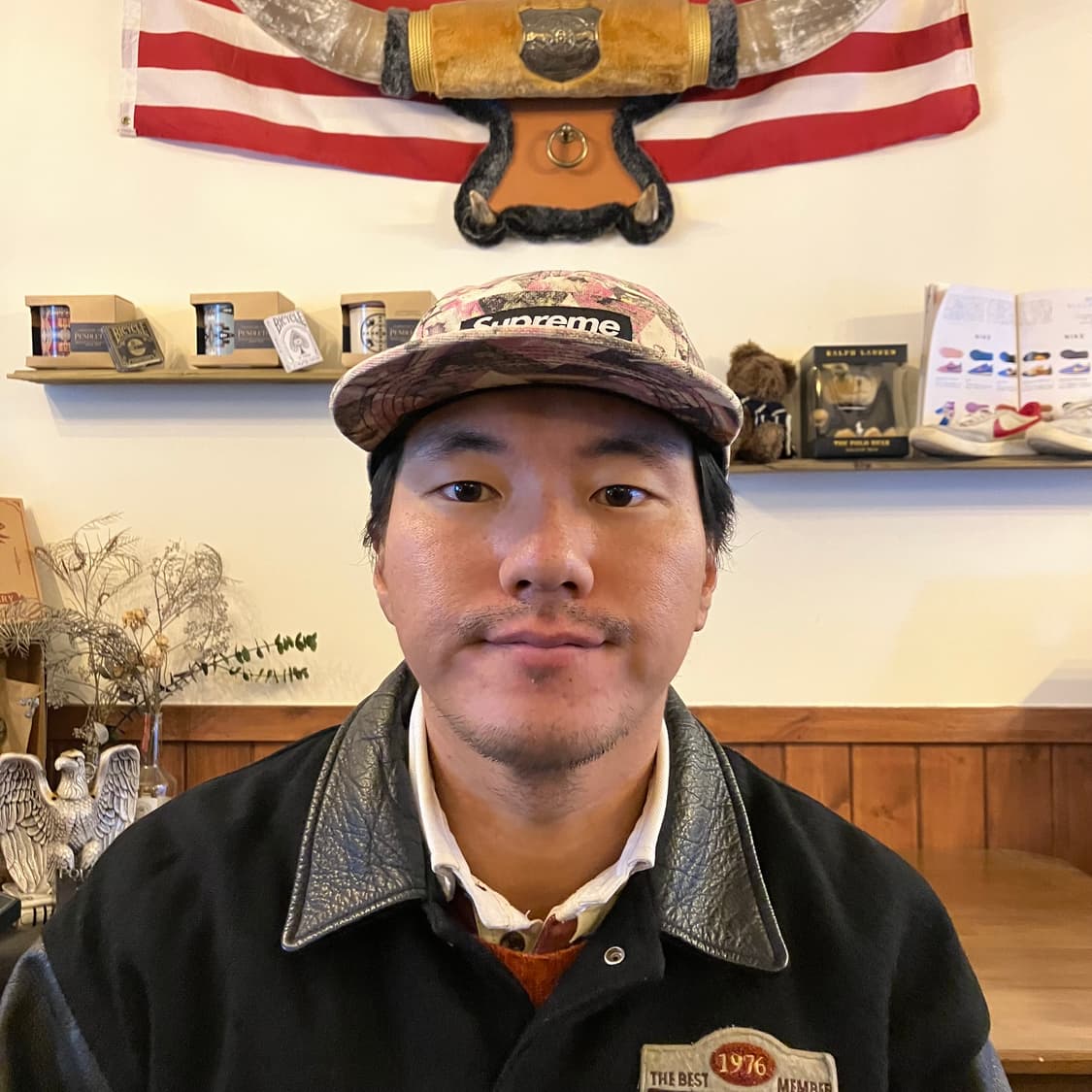 슈프림 x 리버티 페이즐리 캠프캡 OS 상품이미지8