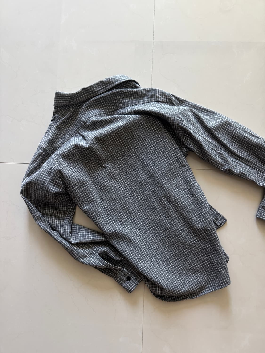 agnes b homme plaid shirt 상품이미지3