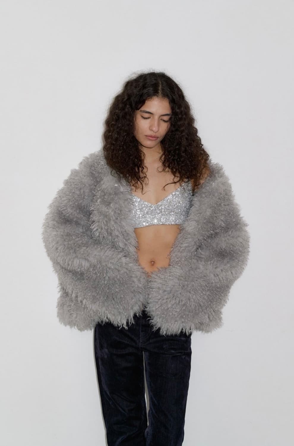 오버듀플레어 퍼 자켓 새상품 팝니다 상품이미지4