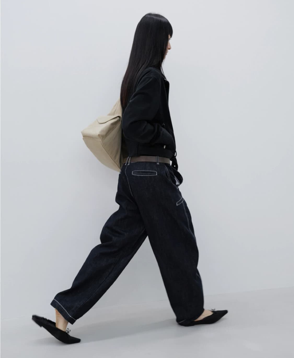 DEINET CURVED DENIM PANTS 다이닛 커브드팬츠 상품이미지2