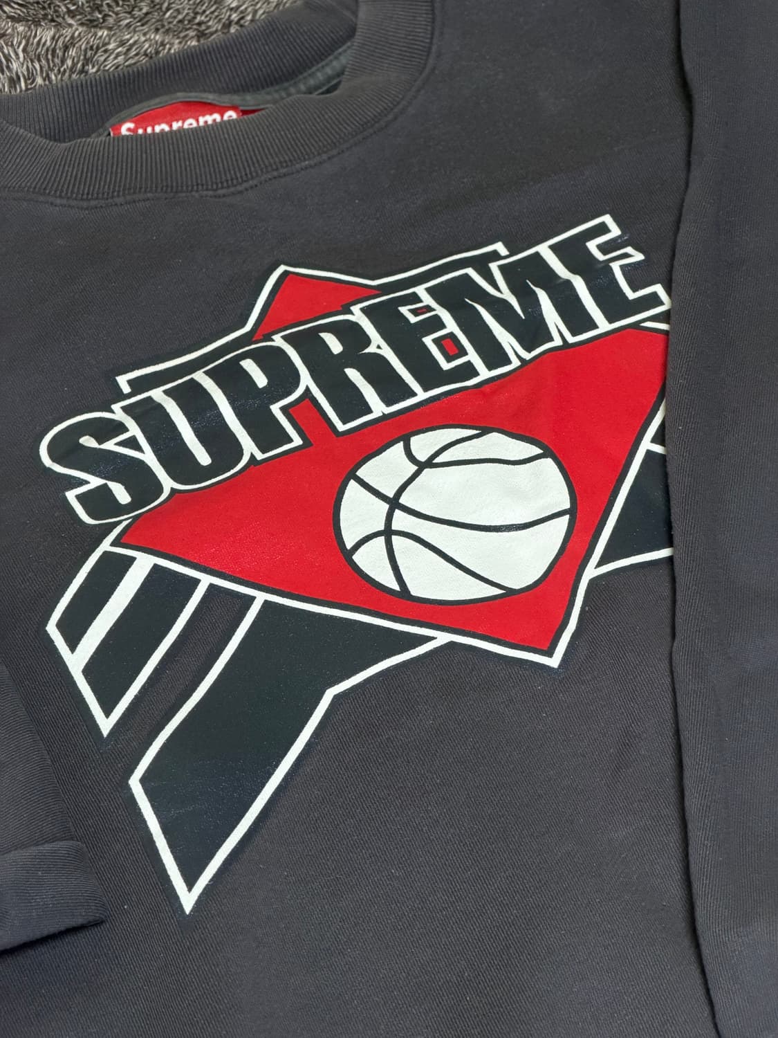 [슈프림 빈티지] 패트릭 유잉 크루넥 스웻셔츠 상품이미지2