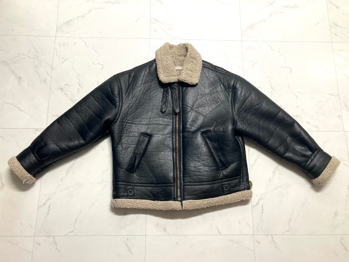 (거의 새것)레이건 Raygun 무스탕 100-105 상품이미지1