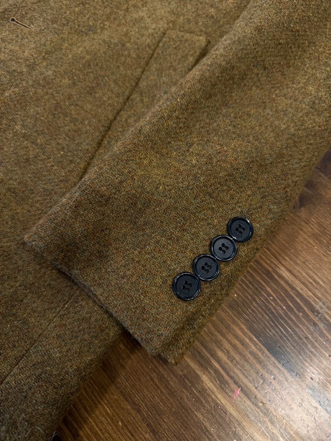 브루노 만토네 트위드 체스터필드 코트 100 상품이미지9