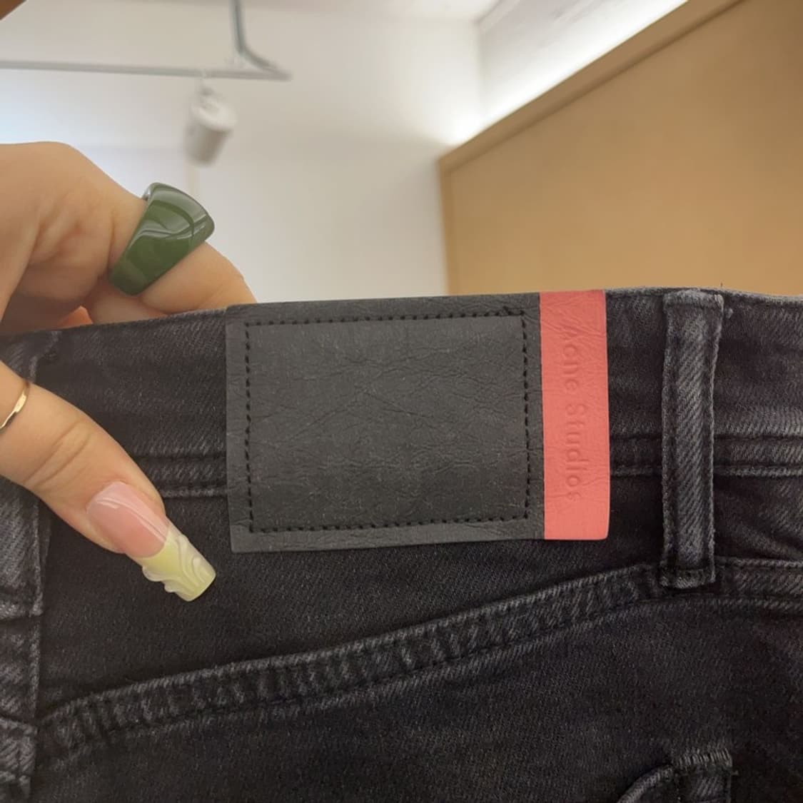 아크네스튜디오 모던시크 캐주얼 스판 데님팬츠 24인치 C08064 상품이미지5