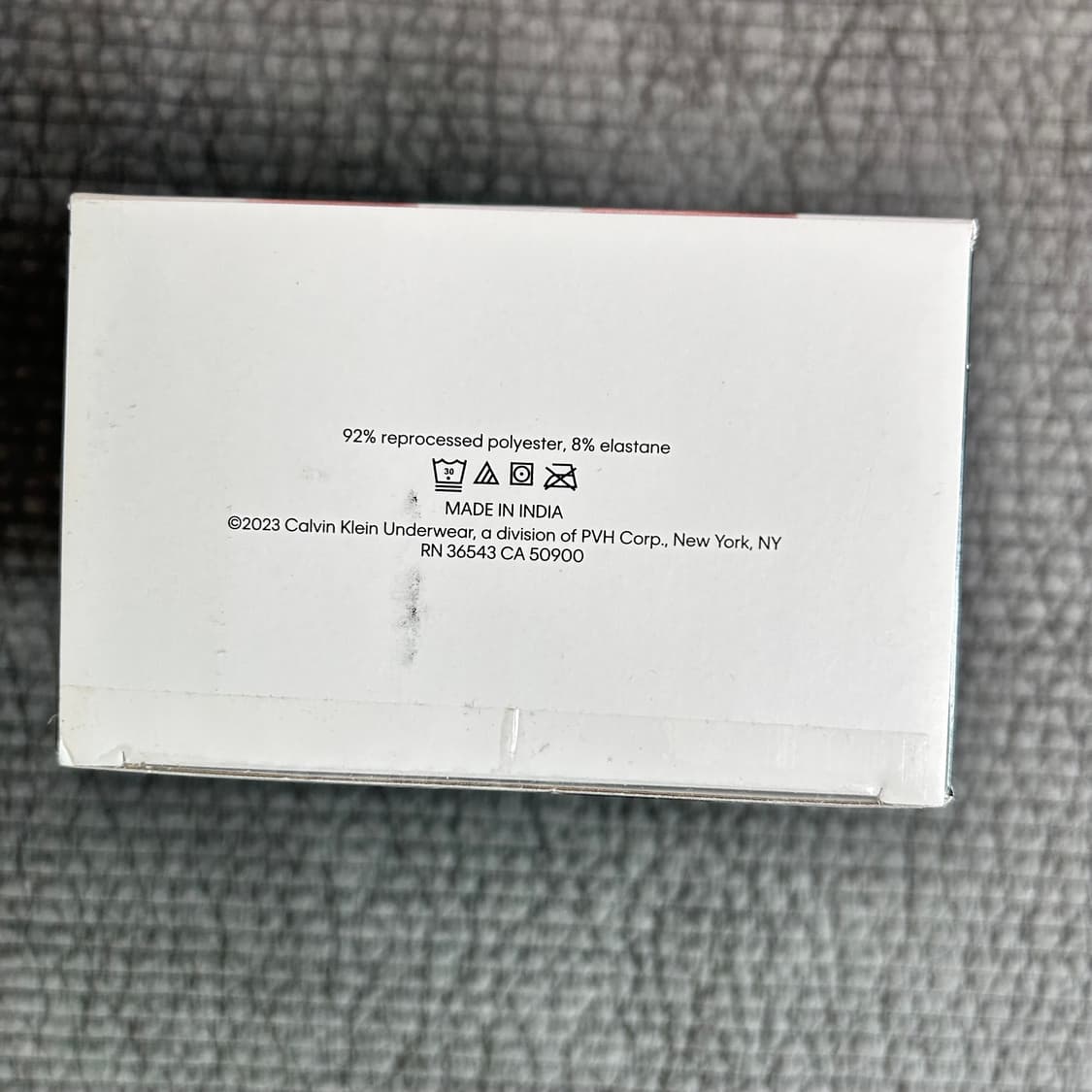 [새상품] CK 마이크로파이버 드로즈 블랙 L 5장 상품이미지5