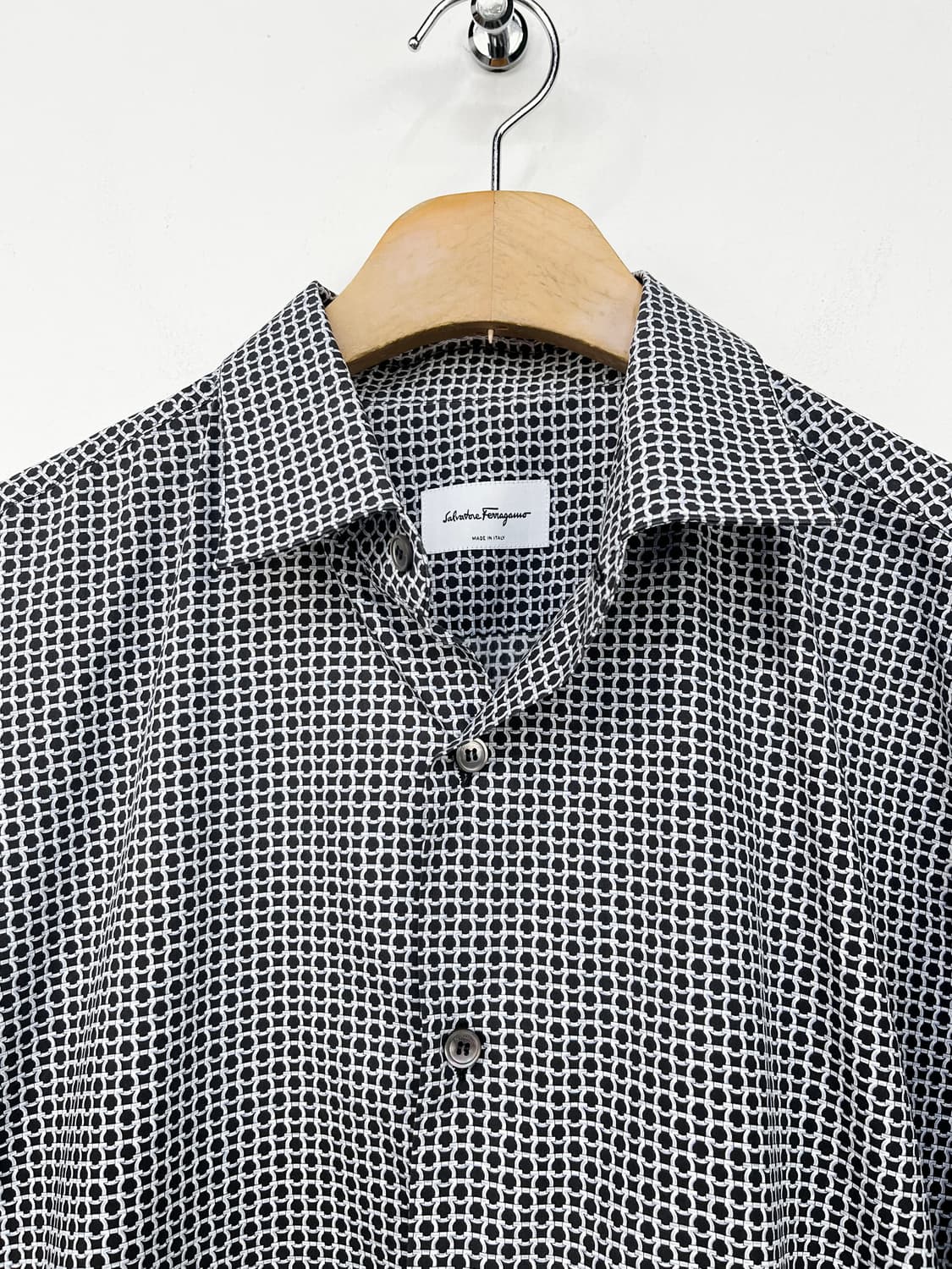 살바토레 페라가모 패턴 셔츠 상품이미지6