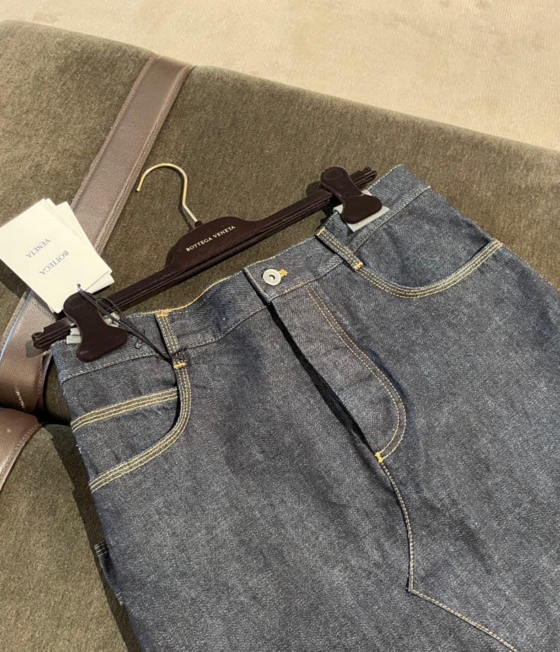 보테가베네타 데님 스커트  상품이미지4