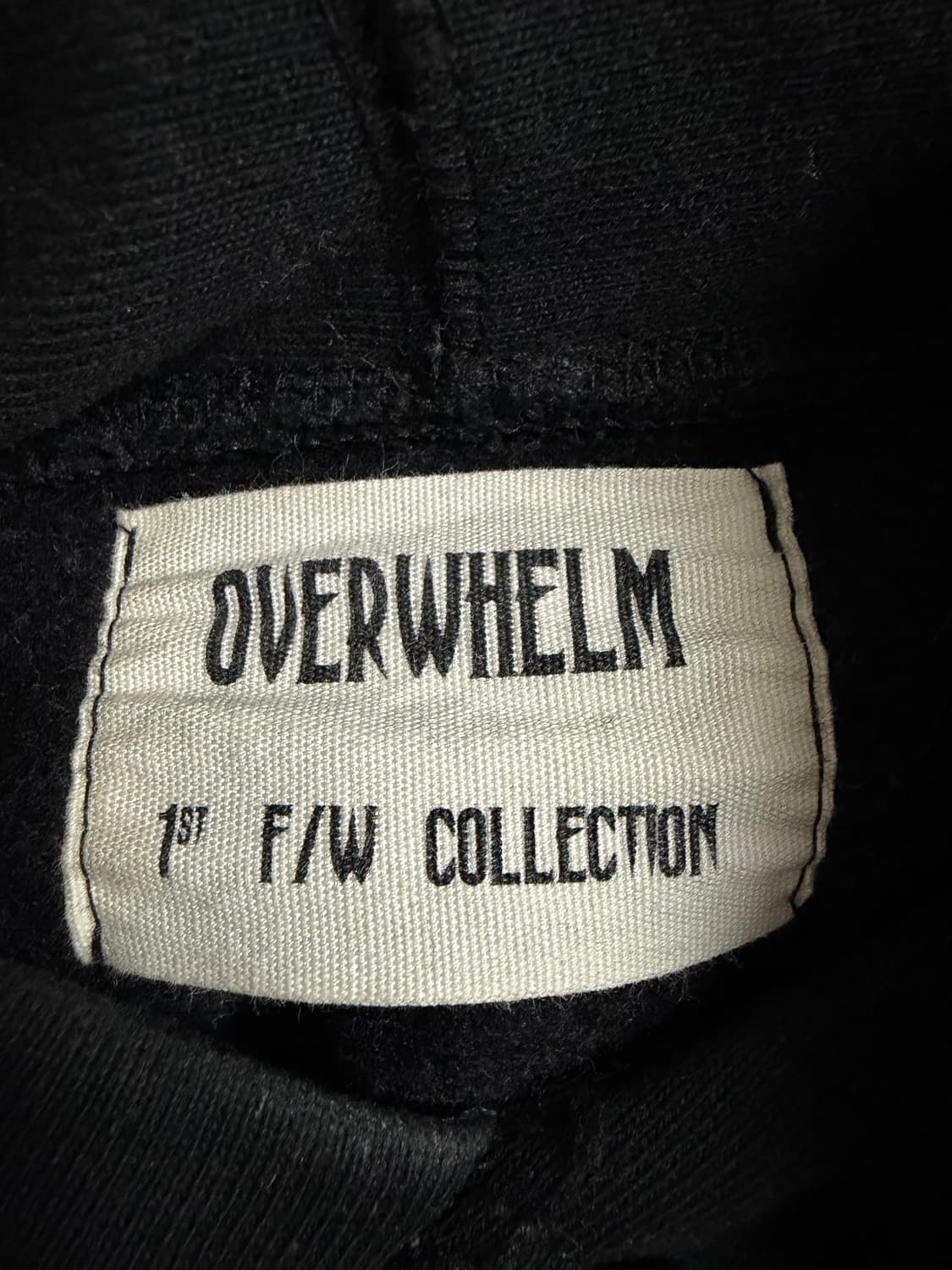 오버웰름 17FW 로고 후드 티셔츠 상품이미지3