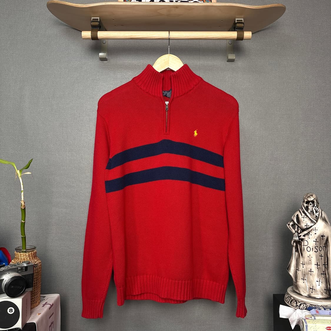 폴로 반집업니트 상품이미지2