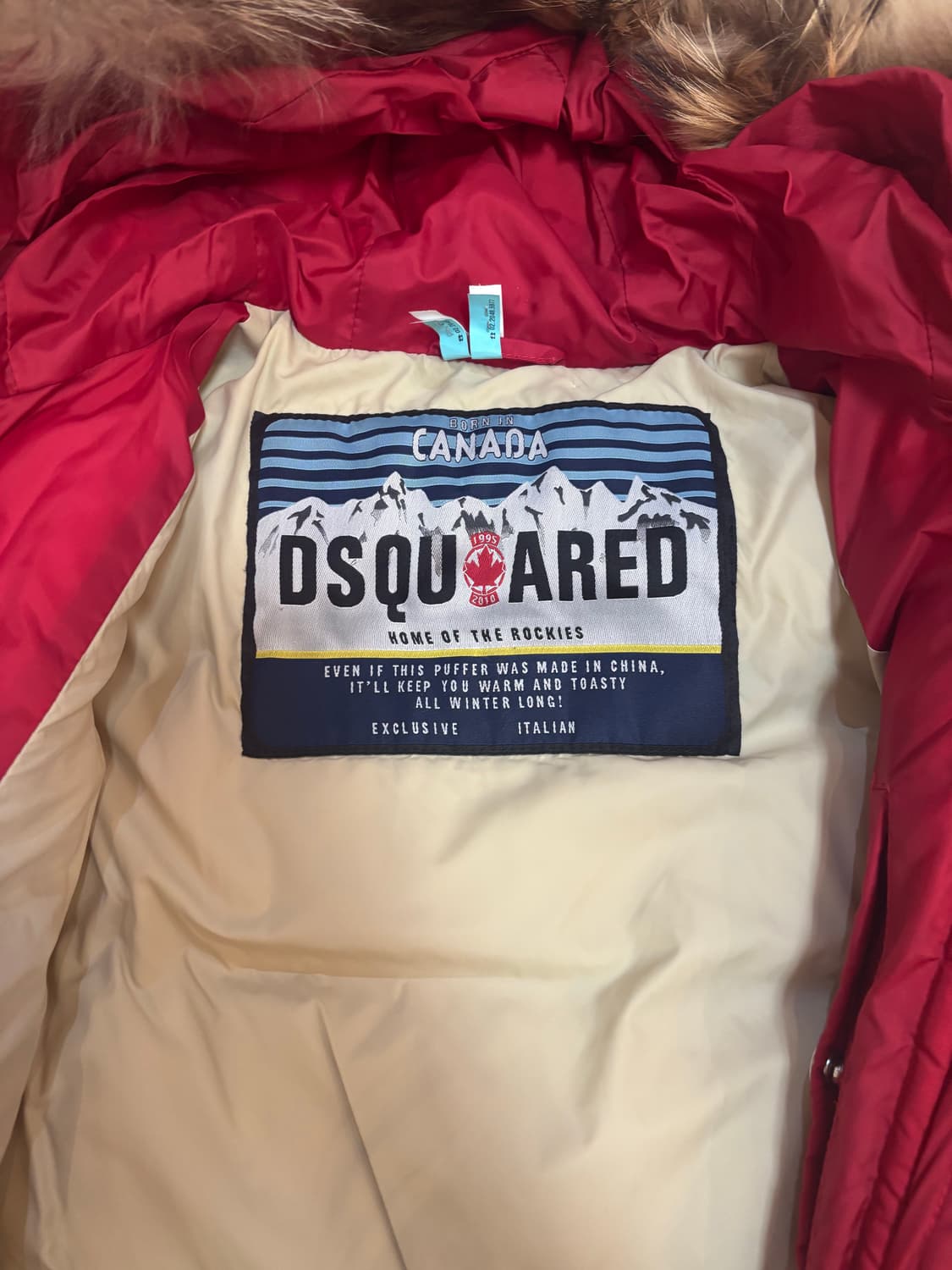 dsquared2 퍼 패딩 상품이미지3