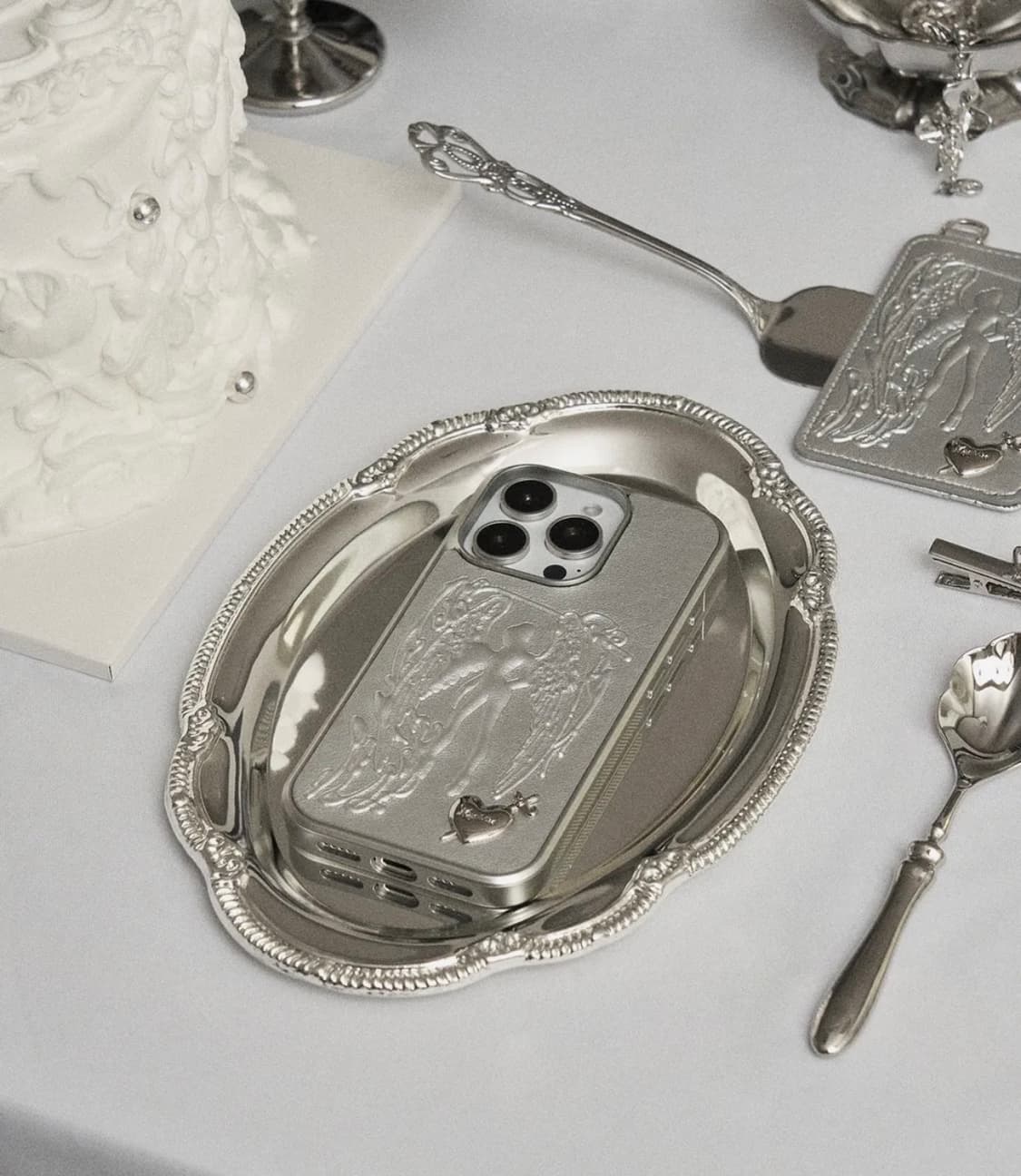 카시코 엔젤 케이스 실버 상품이미지3