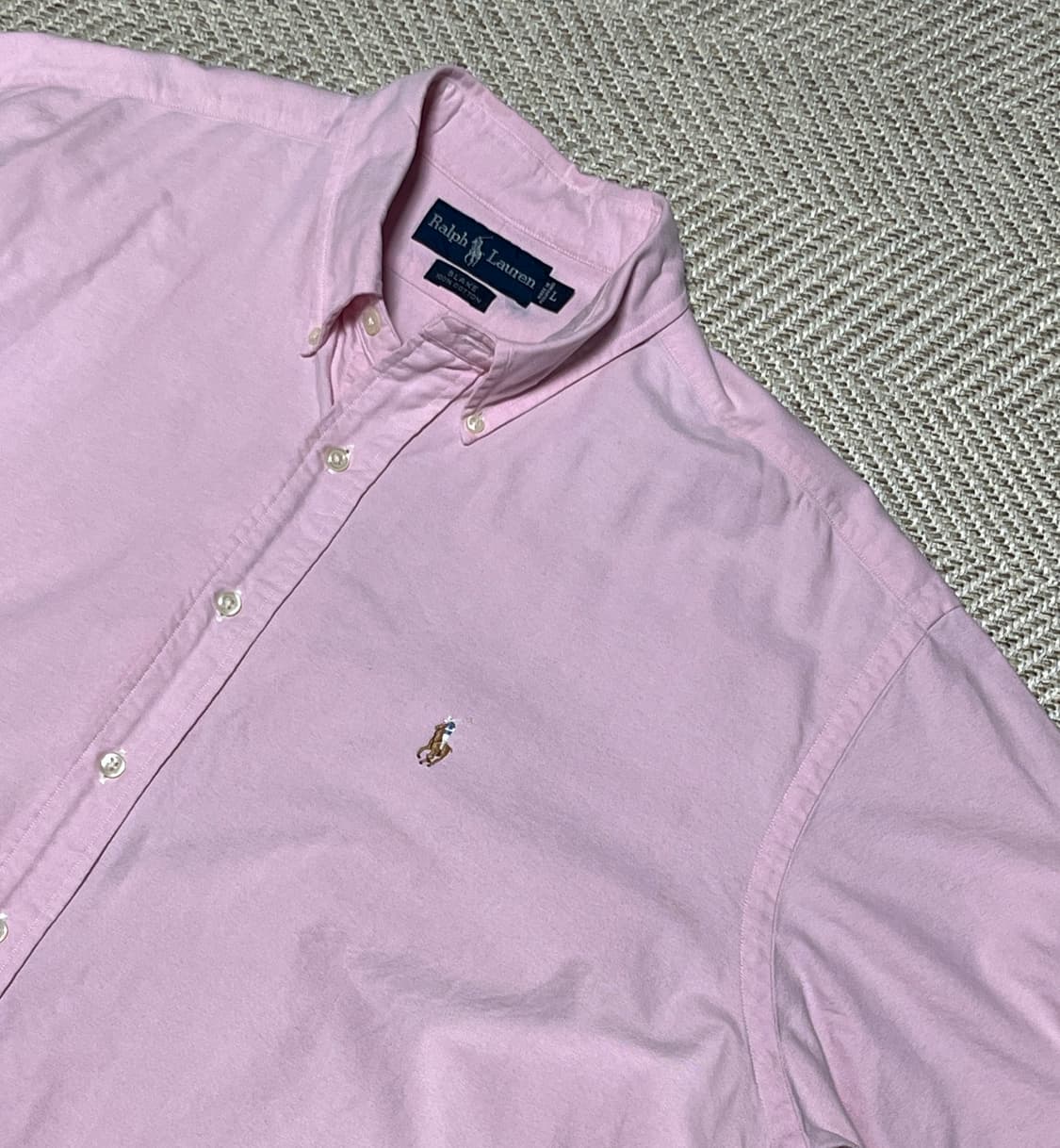 공용 폴로랄프로렌 블레이크 오버핏 반팔 셔츠 남방 L 상품이미지9