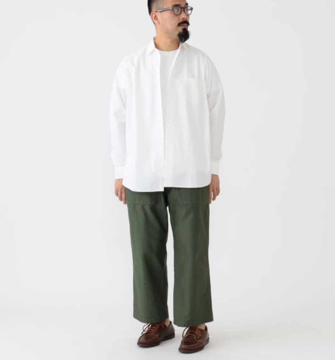 빔즈 플러스 REG Collar 120/3 브로드 셔츠 S 상품이미지4