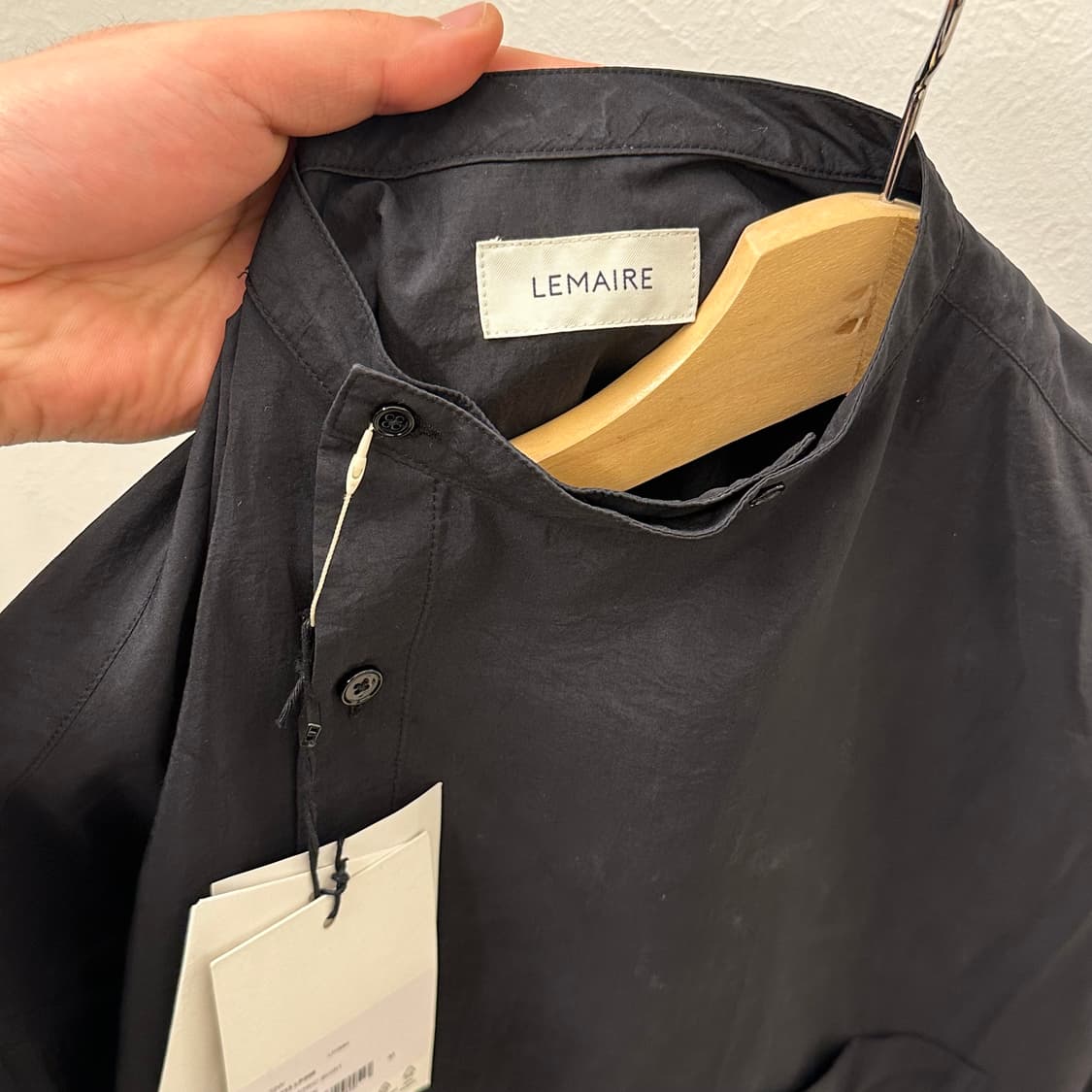 르메르 어시메트릭 실크 셔츠 m사이즈  상품이미지5