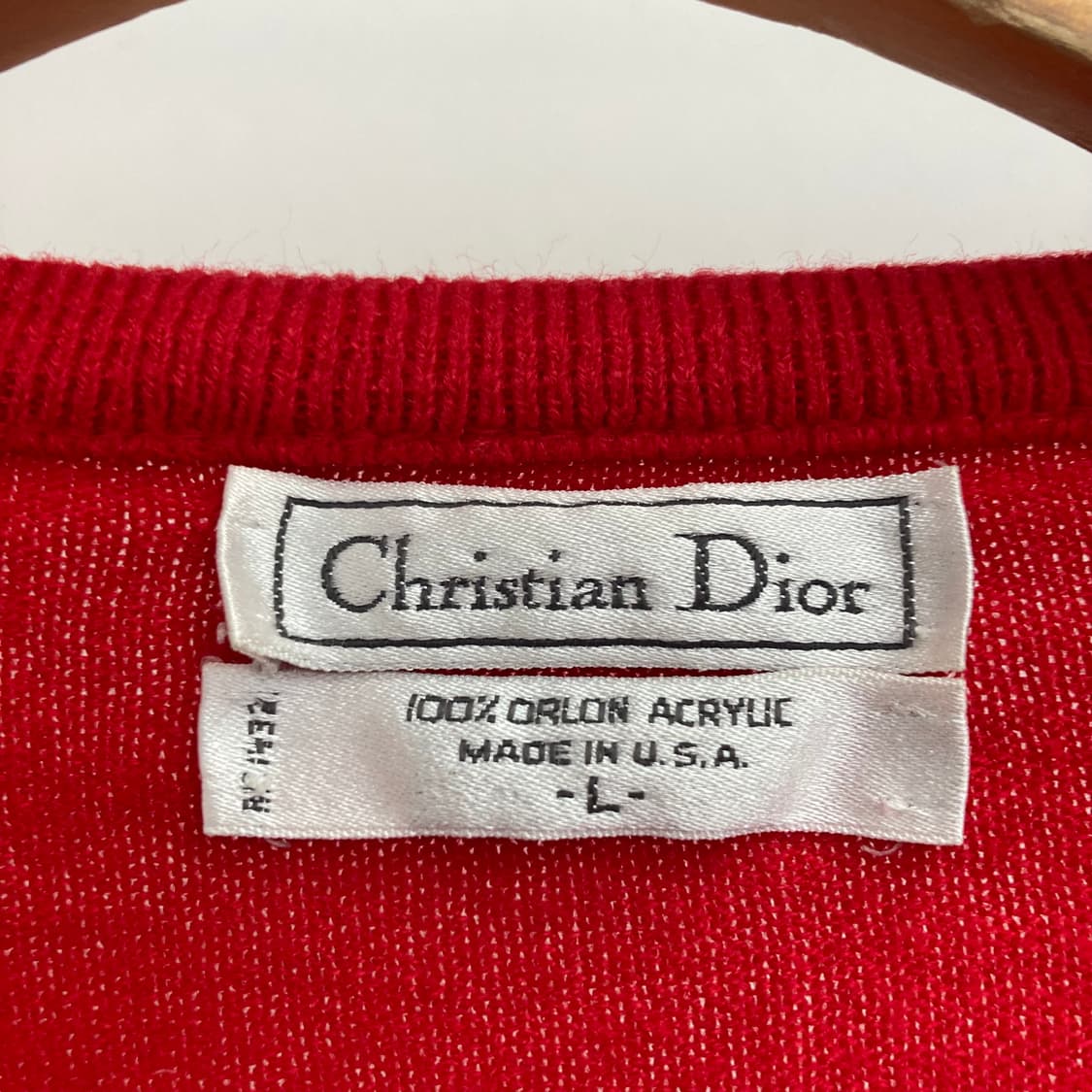 크리스찬 디올 브이넥 니트 상품이미지4
