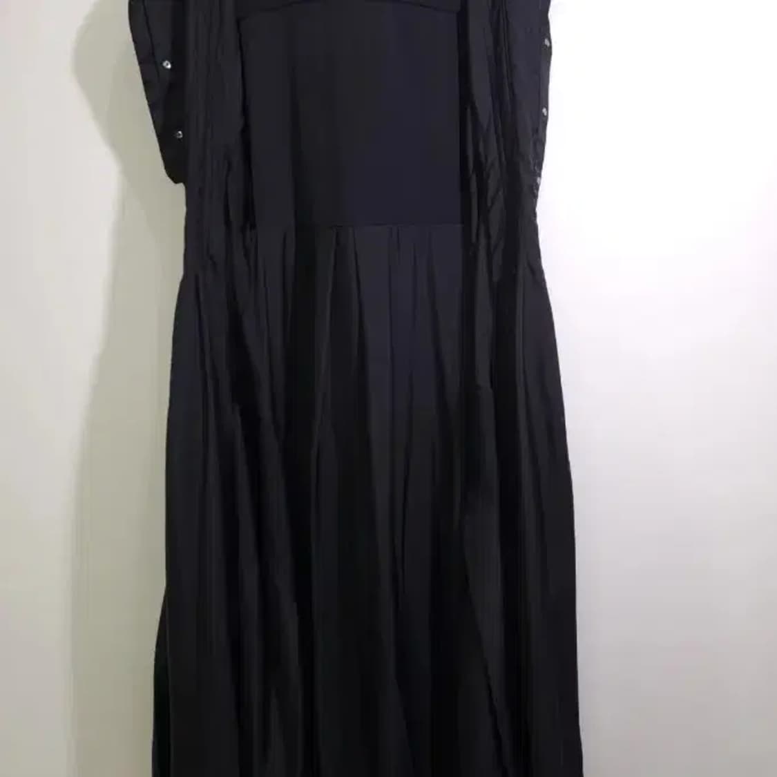 시스템 블랙 셔츠 원피스 55 상품이미지9