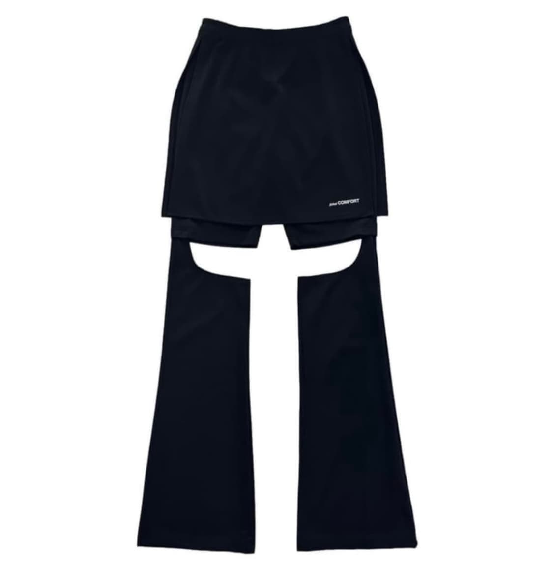 jichoi 지초이 컴포트 스커트팬츠 블랙 24-002 상품이미지1