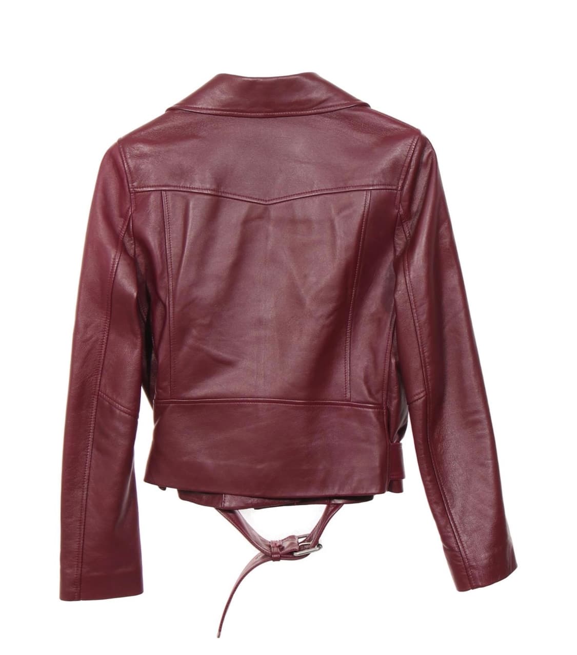 a.t corner official 637 버건디 와인 라이더 자켓  상품이미지6