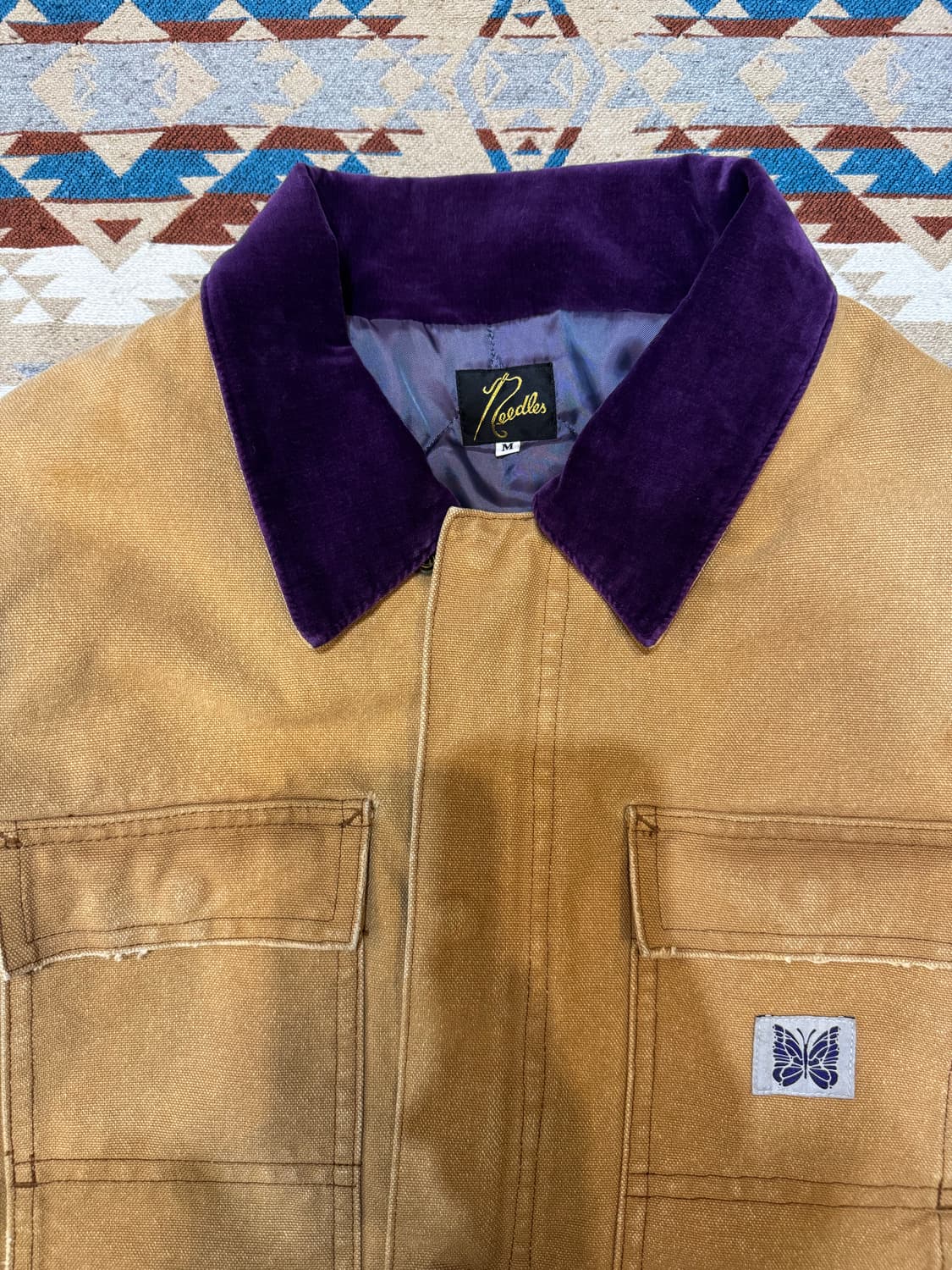 [M][105] 니들스 16oz 코튼 캠버스 럼버잭 브라운 상품이미지4