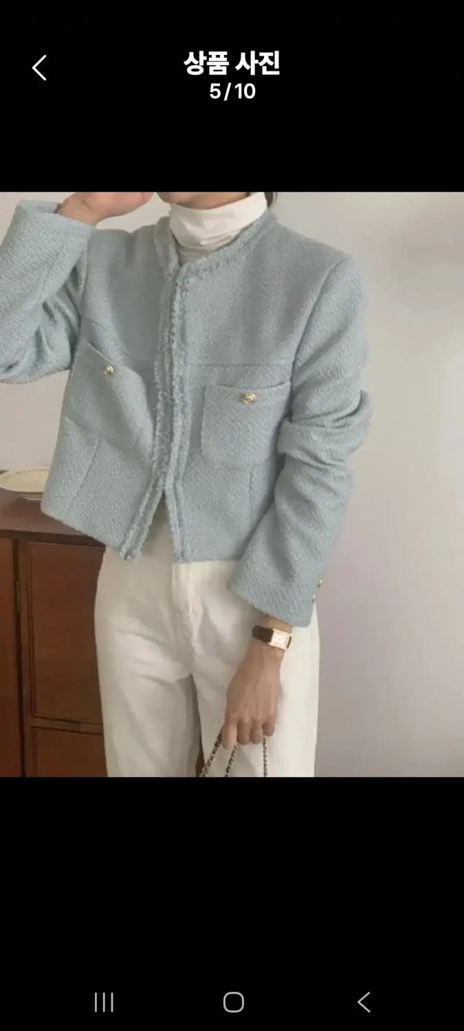 (새상품) ohen 오헨 트위드자켓 상품이미지2