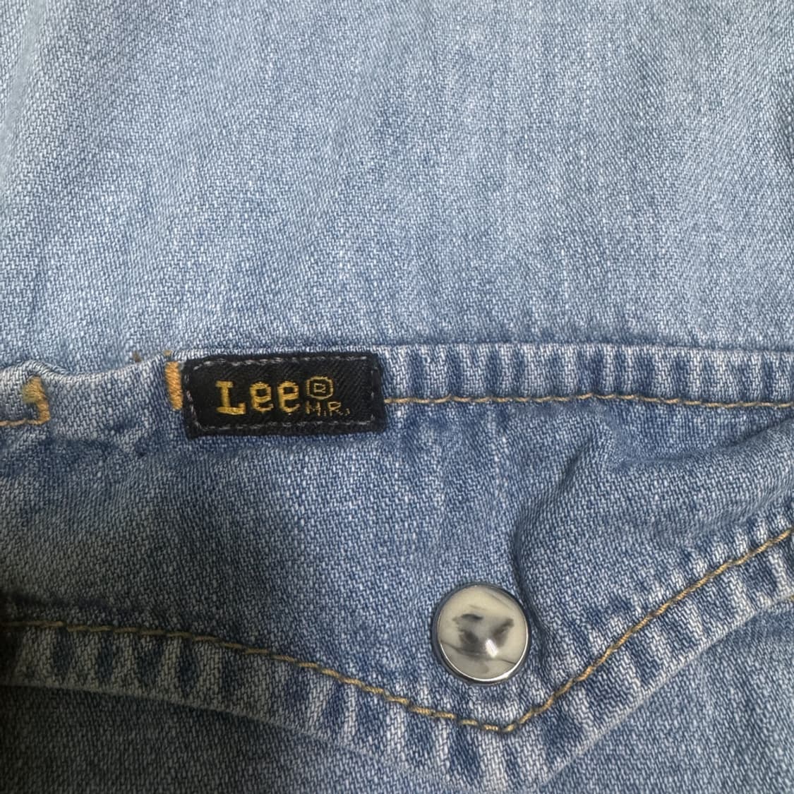 Lee 반팔 데님 웨스턴 셔츠 상품이미지5