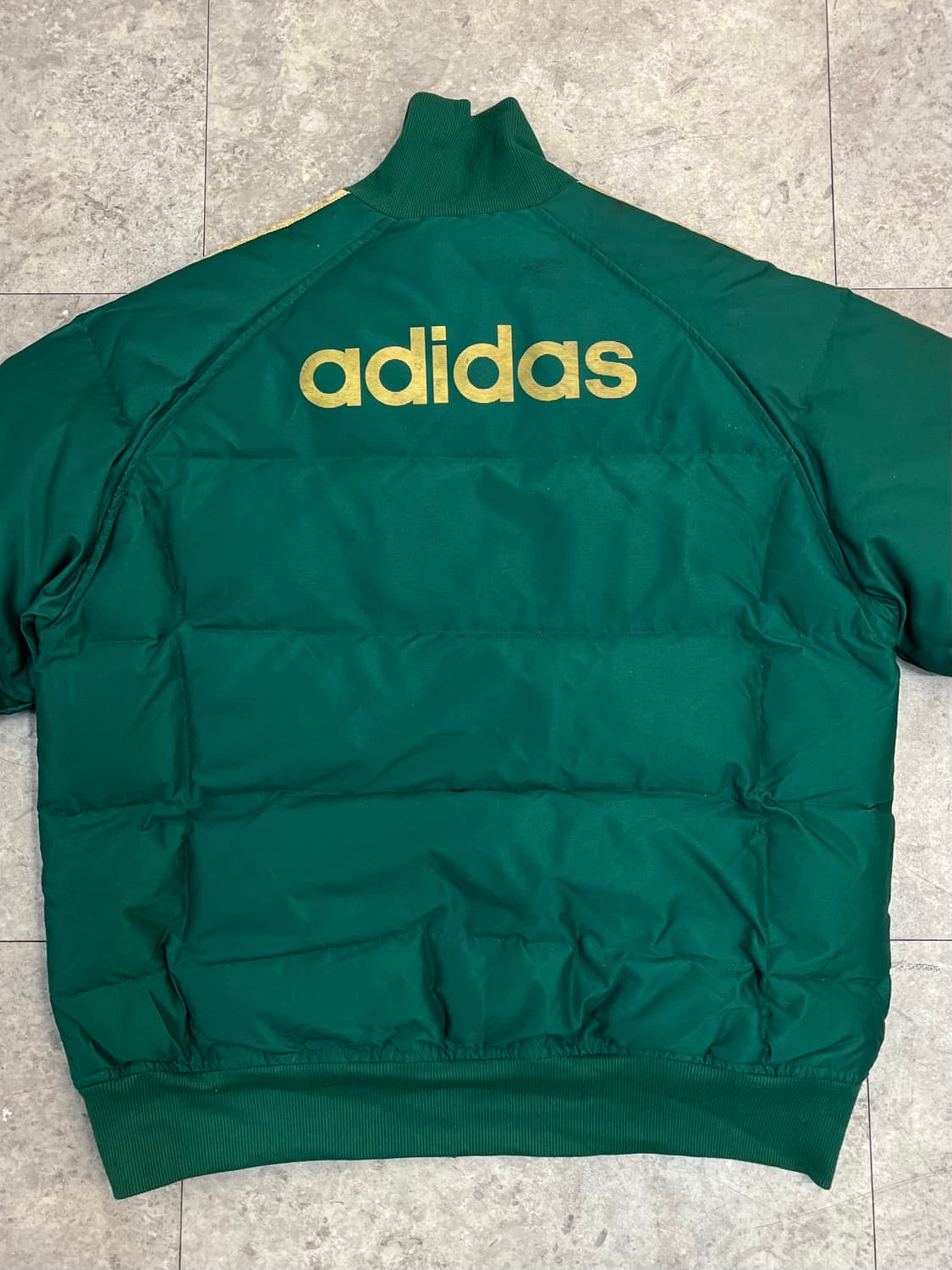아디다스 올드스쿨 덕다운 패딩 자켓 그린 95 #csz2637 상품이미지8