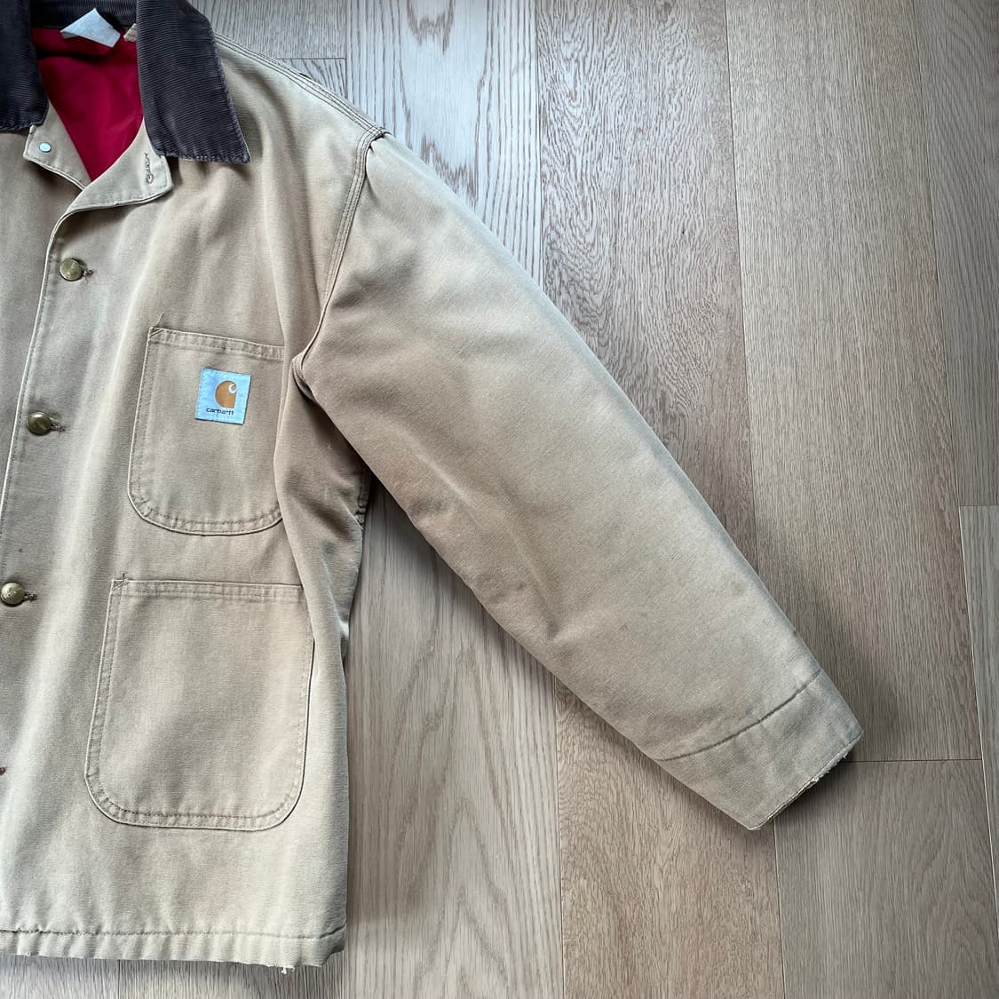 1980년대 칼하트 6QLC 초어 자켓 빈티지 미국제조 상품이미지7