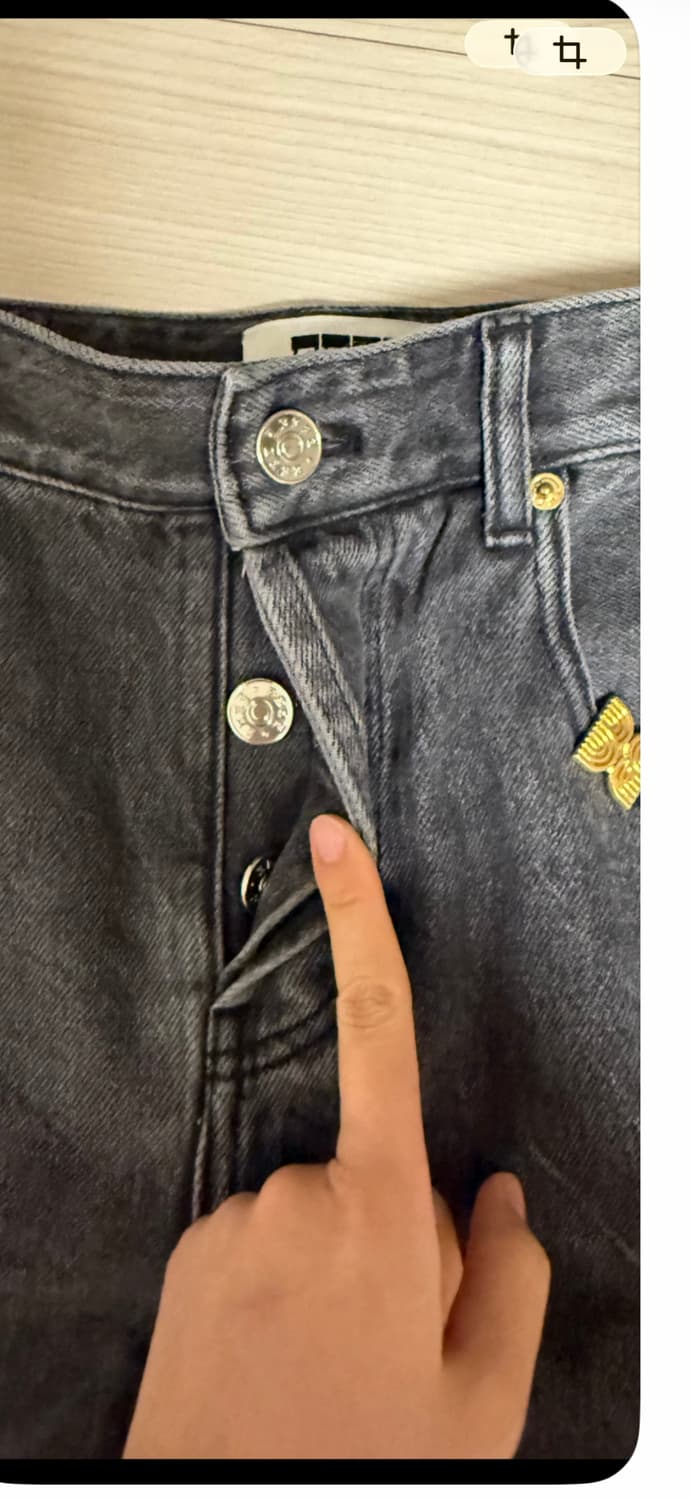 (정가36만원) eenk 잉크 청바지 김나영 블랙진 상품이미지3