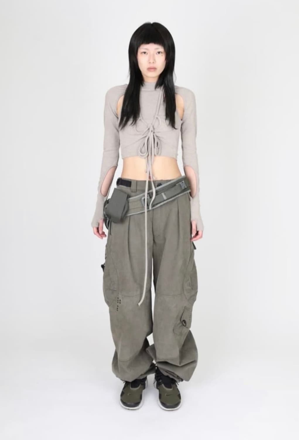 혜인서 밀리터리 카고팬츠 블랙 2size 상품이미지1